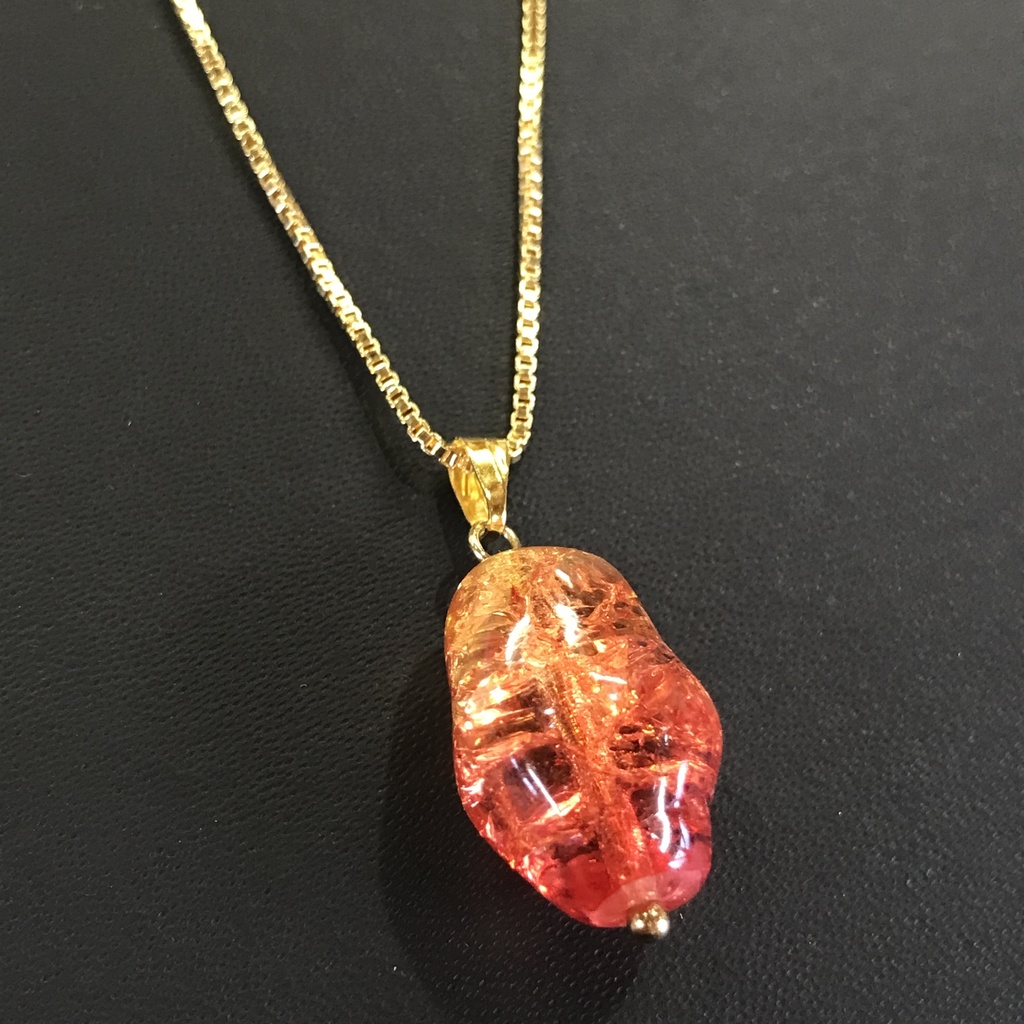 炎の雫ペンダント