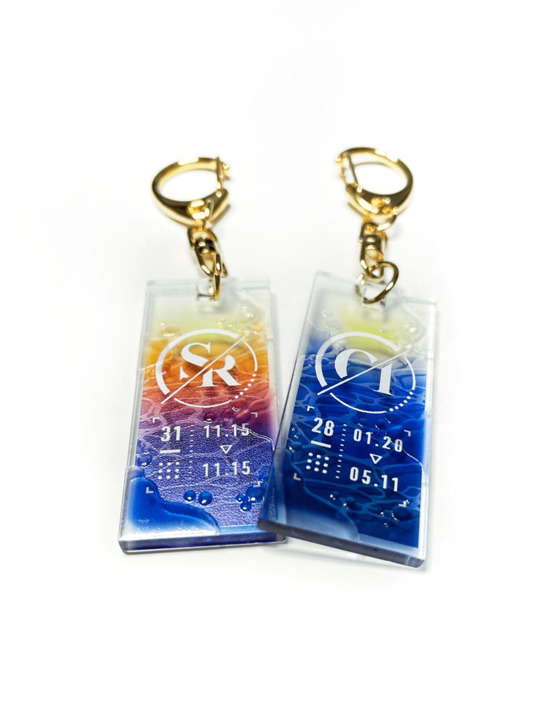 龍以ノンキャラアクキー