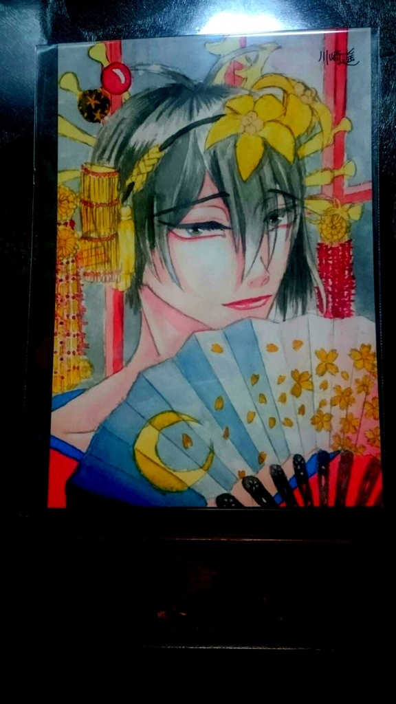 ポストカード 三日月宗近 川崎遥 ころも屋 Booth