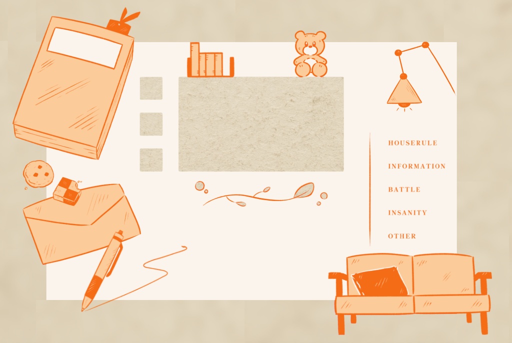 【APNG有】家での日常をテーマにしたココフォリア素材