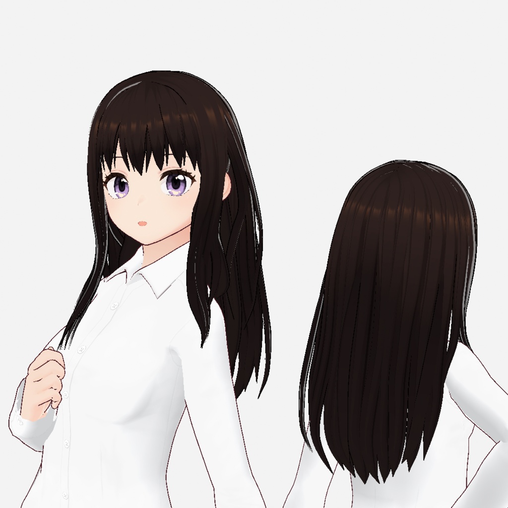 [VRoid Hair] Takina-like Hairstyle 