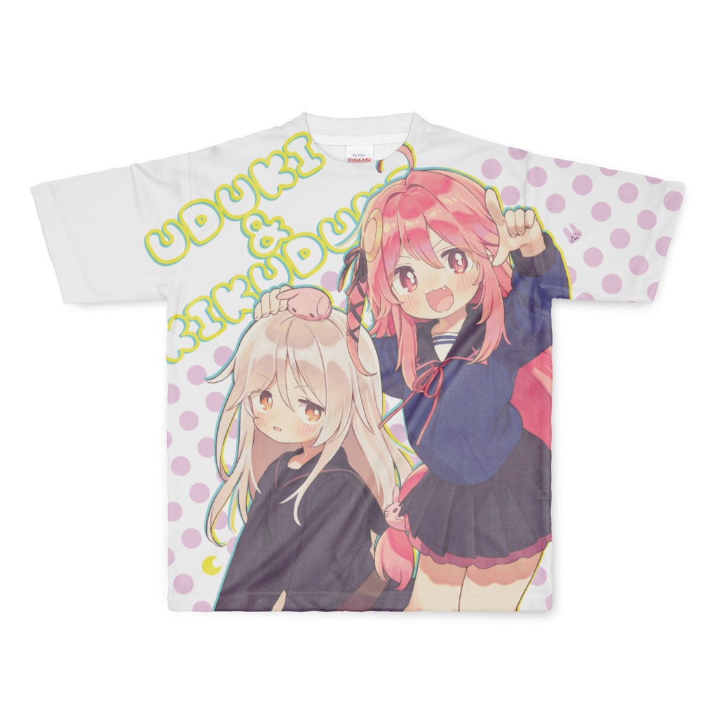 うーきくフルグラTシャツ