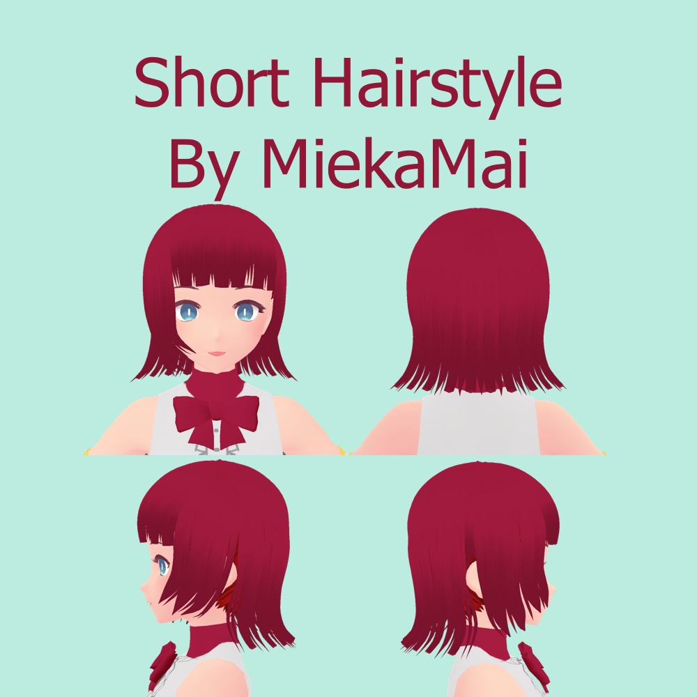 [Vroid] Short Hairstyle