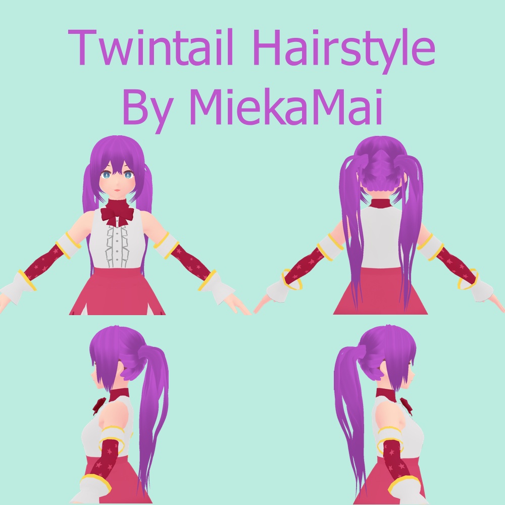 [Vroid] Twintail Hairstyle