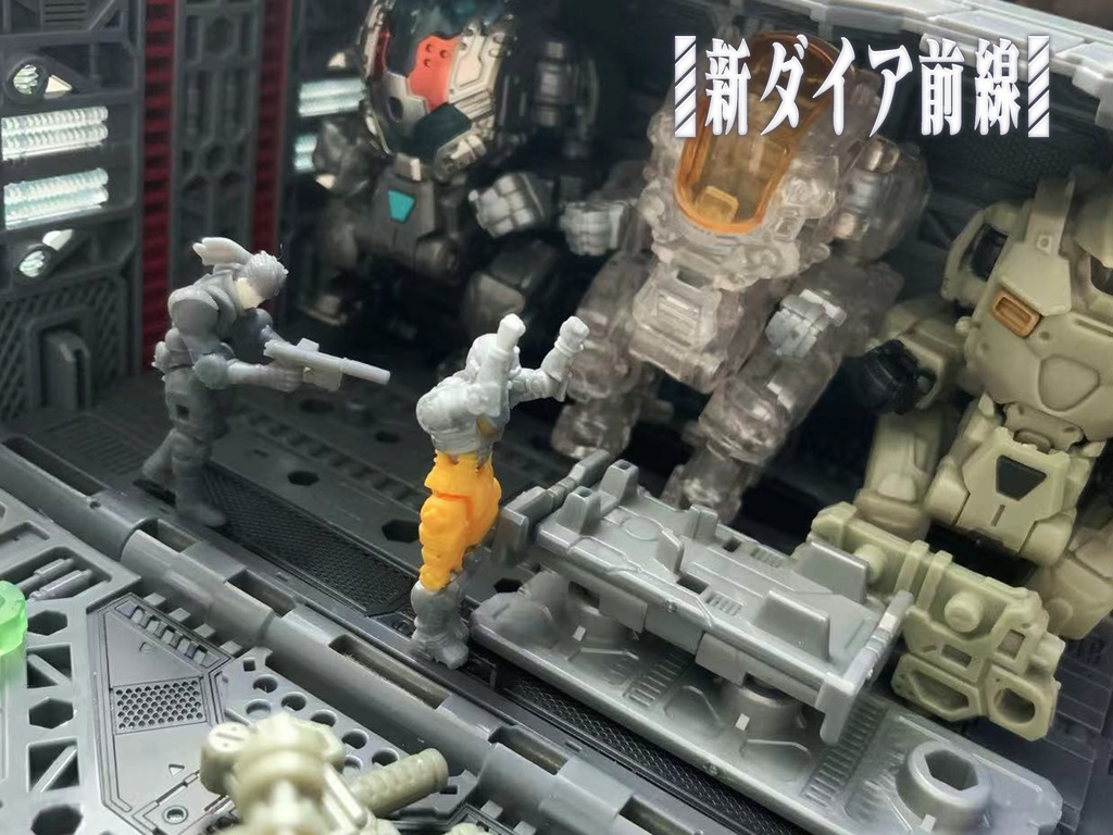 新ダイア前線 キャラ02 コスプレキャラ ダンボールに潜む傭兵