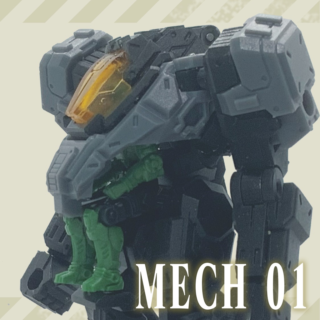 新ダイア前線 メック 01  ジェット式パワードスーツ S-0