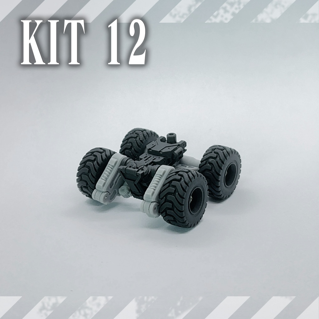 新ダイア前線 キット12 ボレットコア 改造用ビッグフットシャーシ