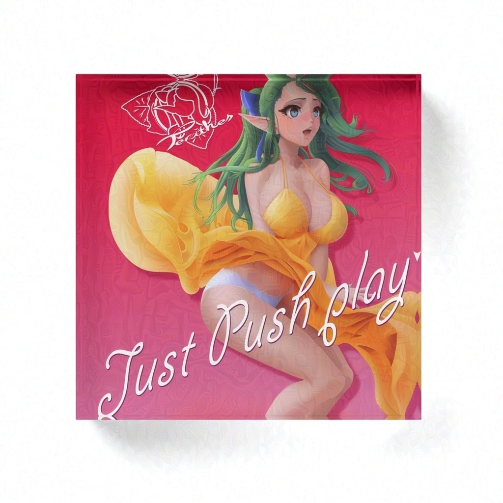 Terithes, スカートが風になびく。