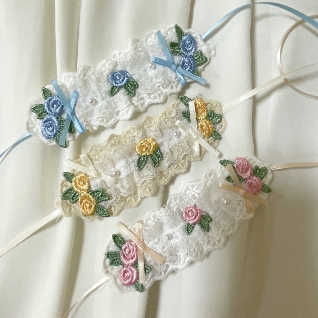 お花のヘッドドレス✿