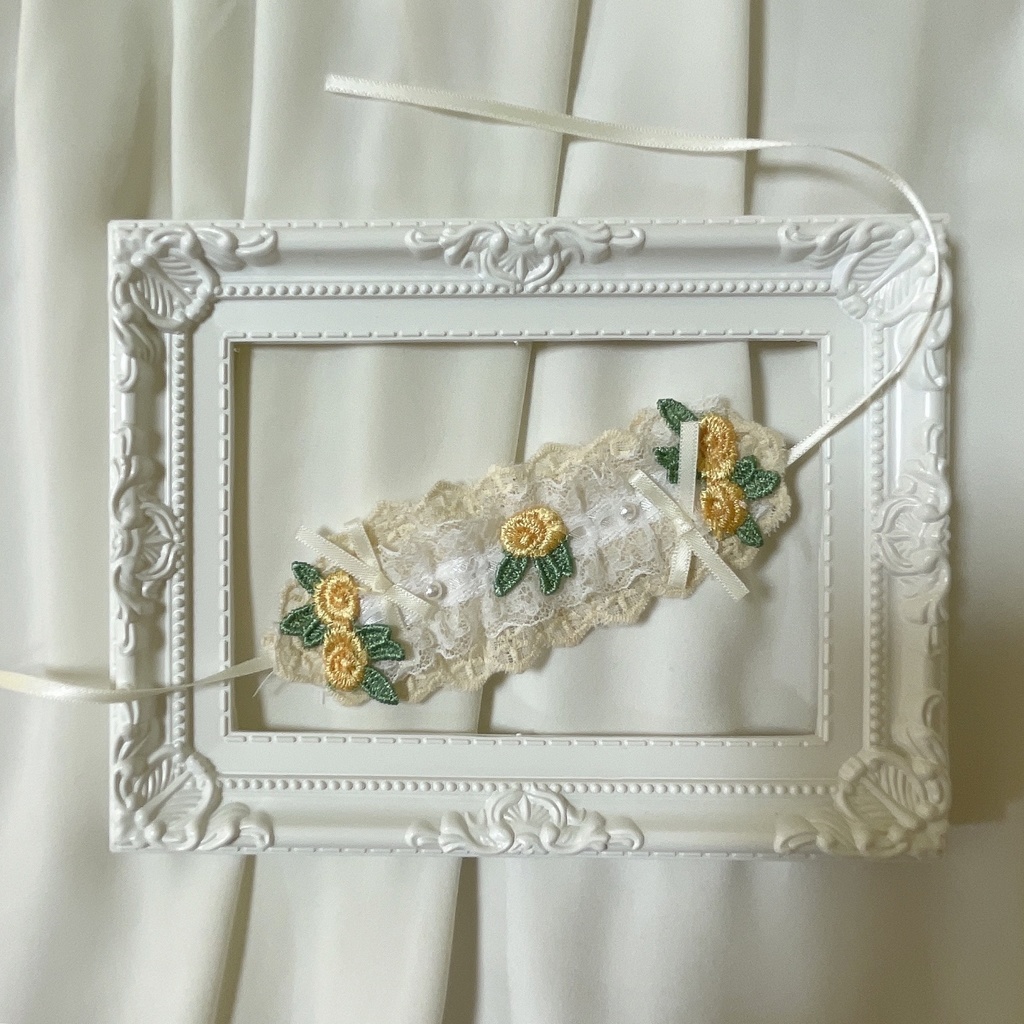 お花のヘッドドレス✿