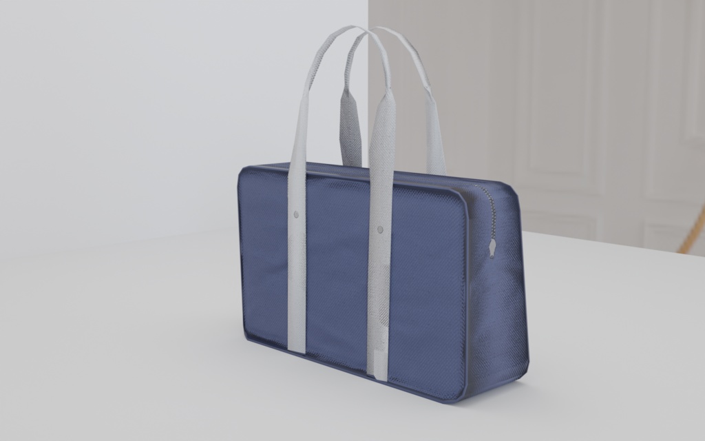 スクールバッグ(3Dデータ)