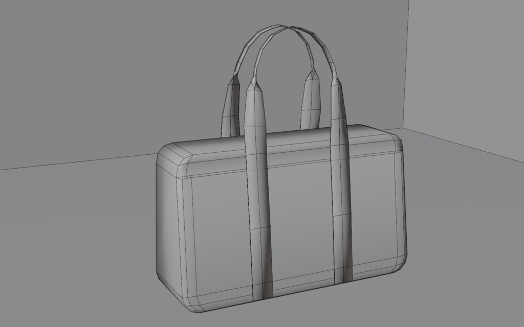 スクールバッグ(3Dデータ)