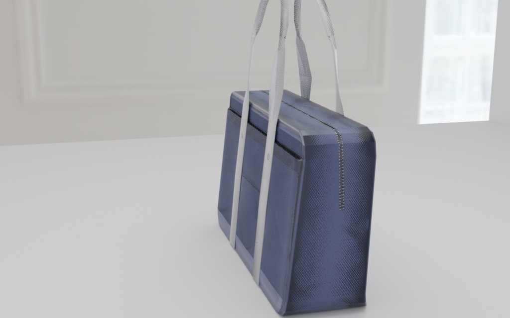 スクールバッグ(3Dデータ)