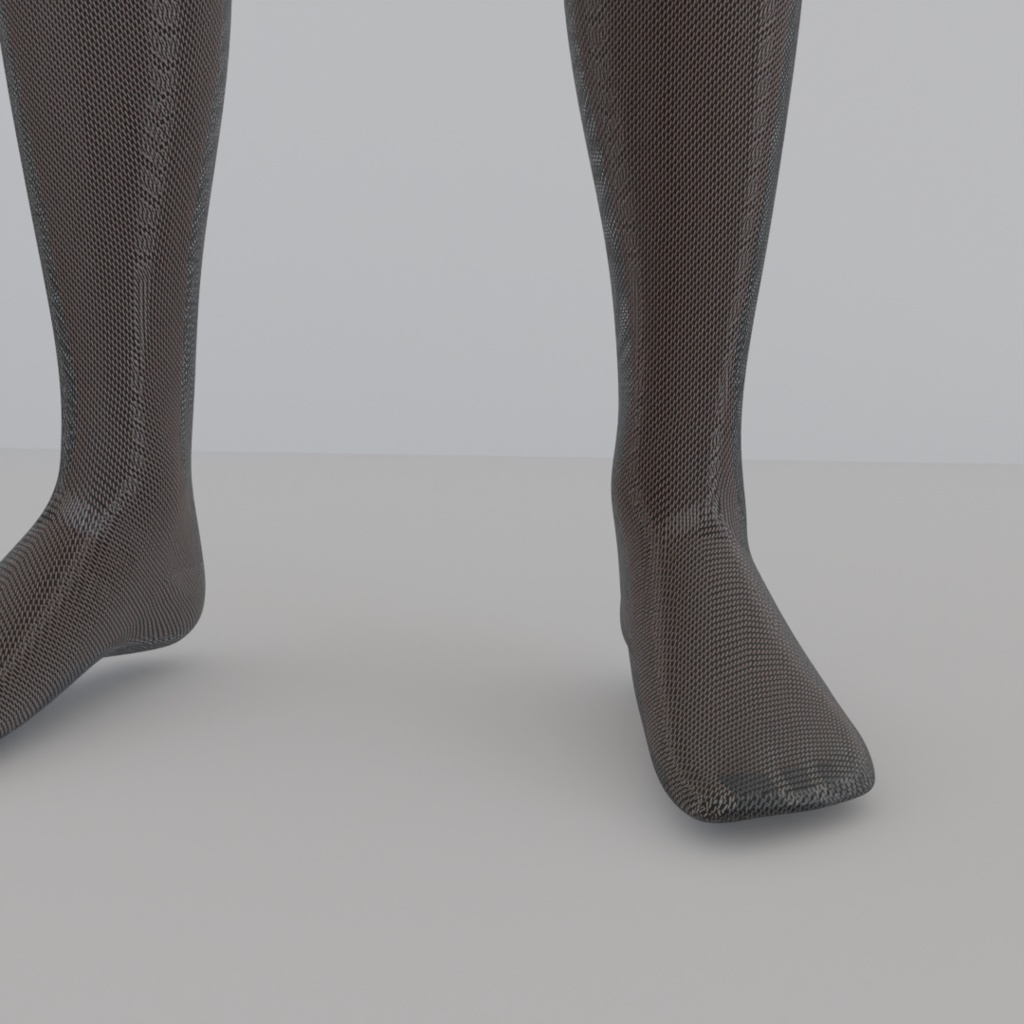 ニーハイ(3Dデータ)