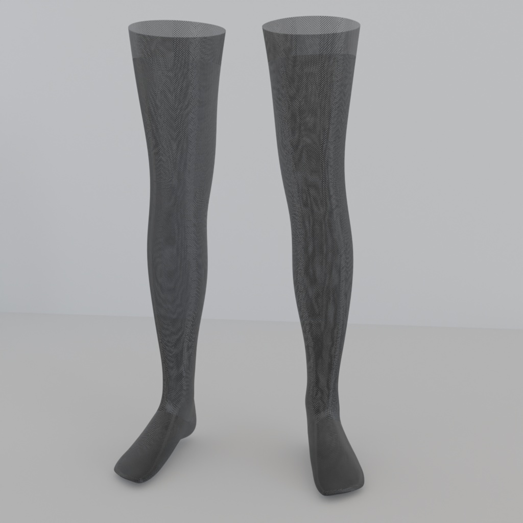 ニーハイ(3Dデータ)