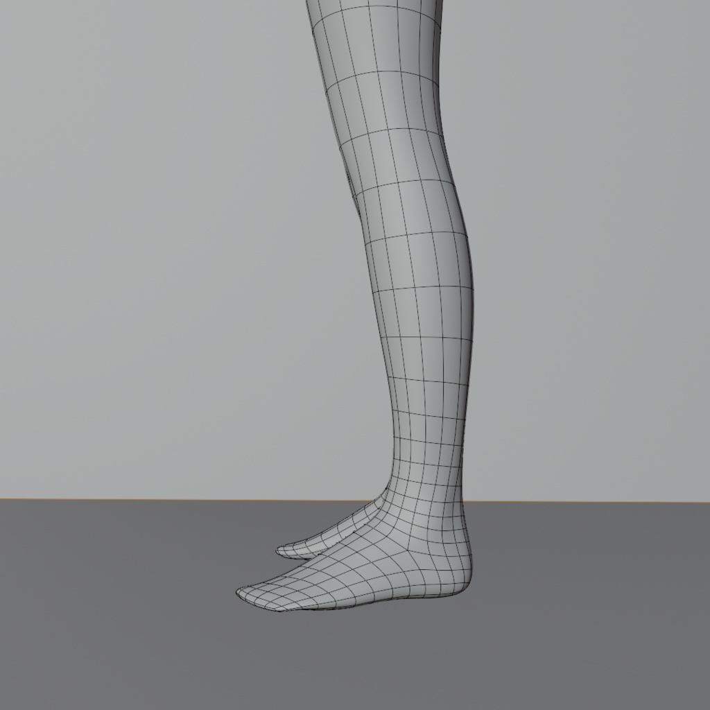 ニーハイ(3Dデータ)