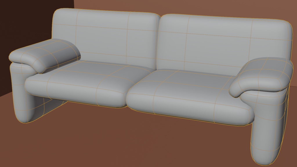 ソファー(3Dデータ)