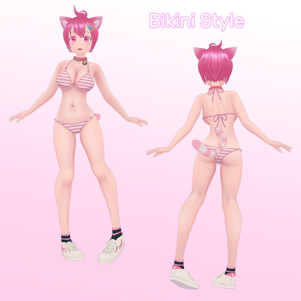 オリジナル3Dモデル『のあ』