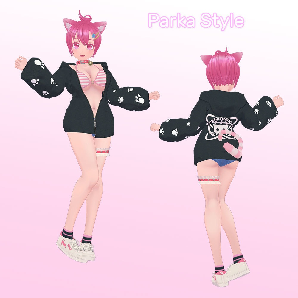 オリジナル3Dモデル『のあ』