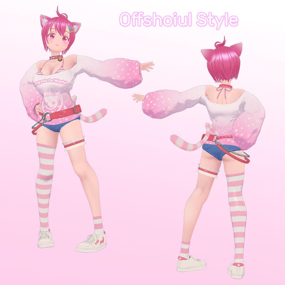 オリジナル3Dモデル『のあ』