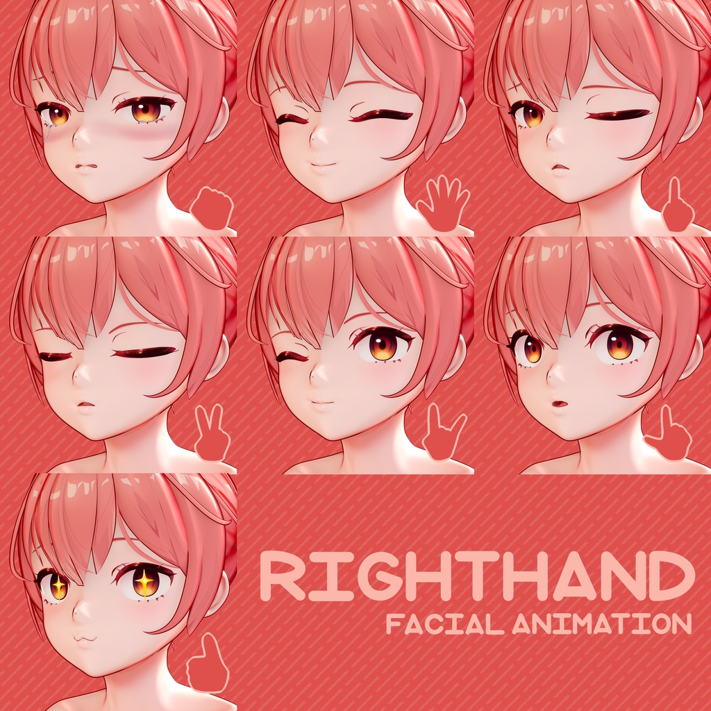 オリジナル3Dモデル「MAEメイ」VRChat · Blend · FBX ✨ #Mae3D