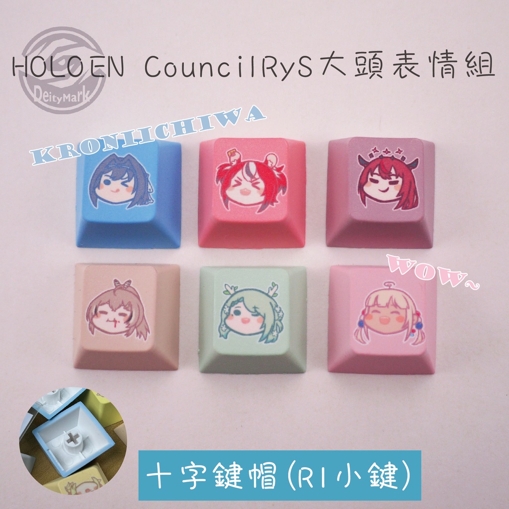 Deity Mark キーキャップ キーボード | Hololive English【非公式】