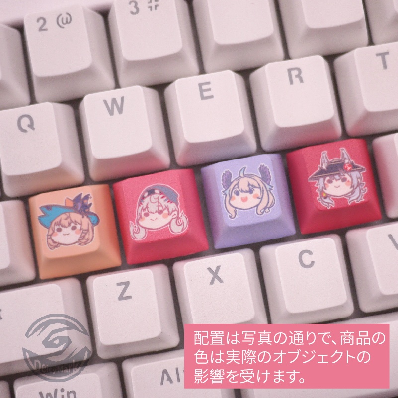 Deity Mark キーキャップ キーボード | 2434 にじさんじ Nijisanji EN1-3【非公式】