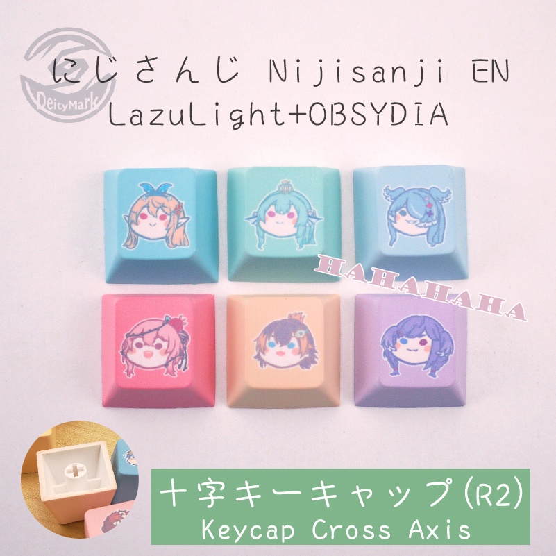 Deity Mark キーキャップ キーボード | 2434 にじさんじ Nijisanji EN1-3【非公式】