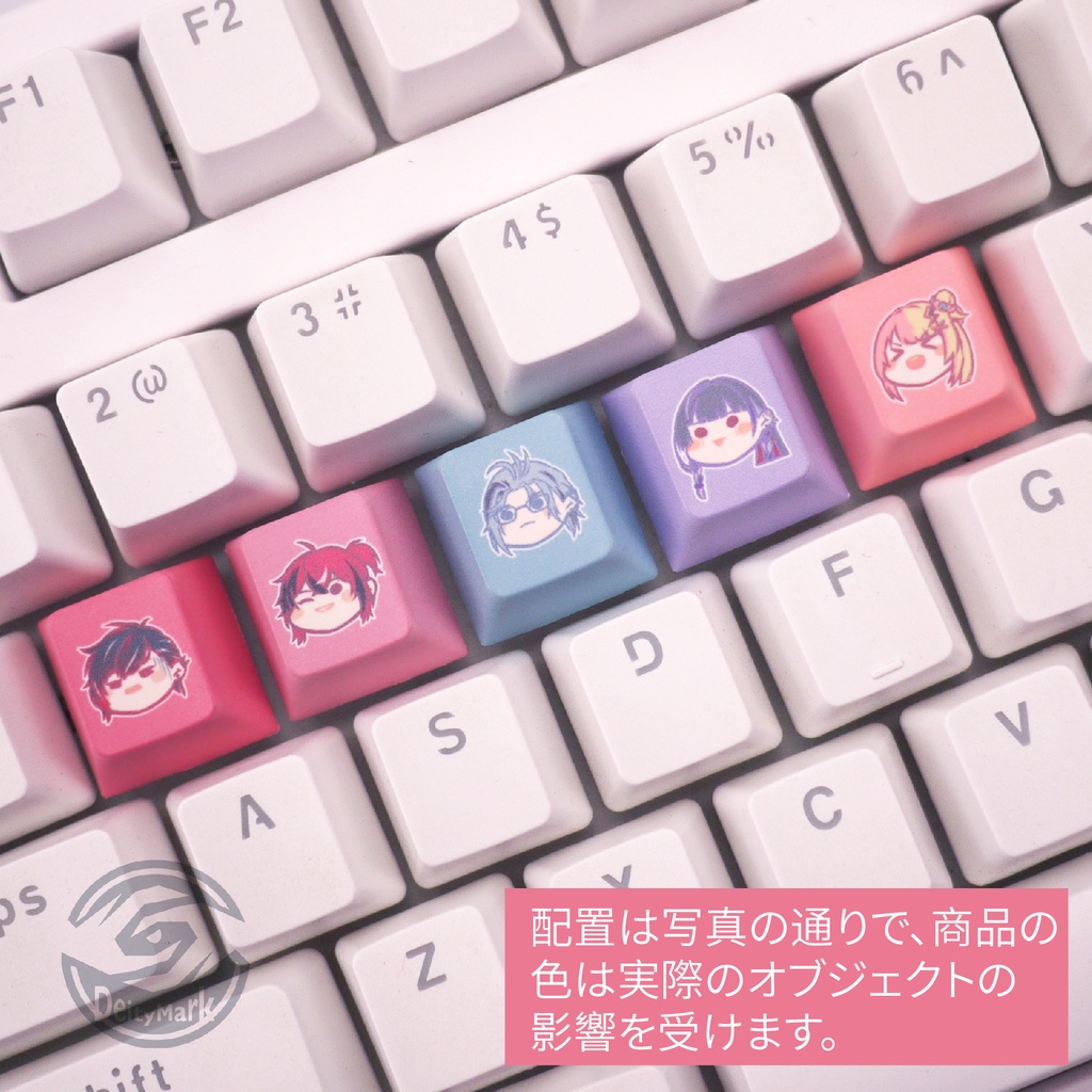 Deity Mark キーキャップ キーボード | 2434 にじさんじ Nijisanji EN7【非公式】