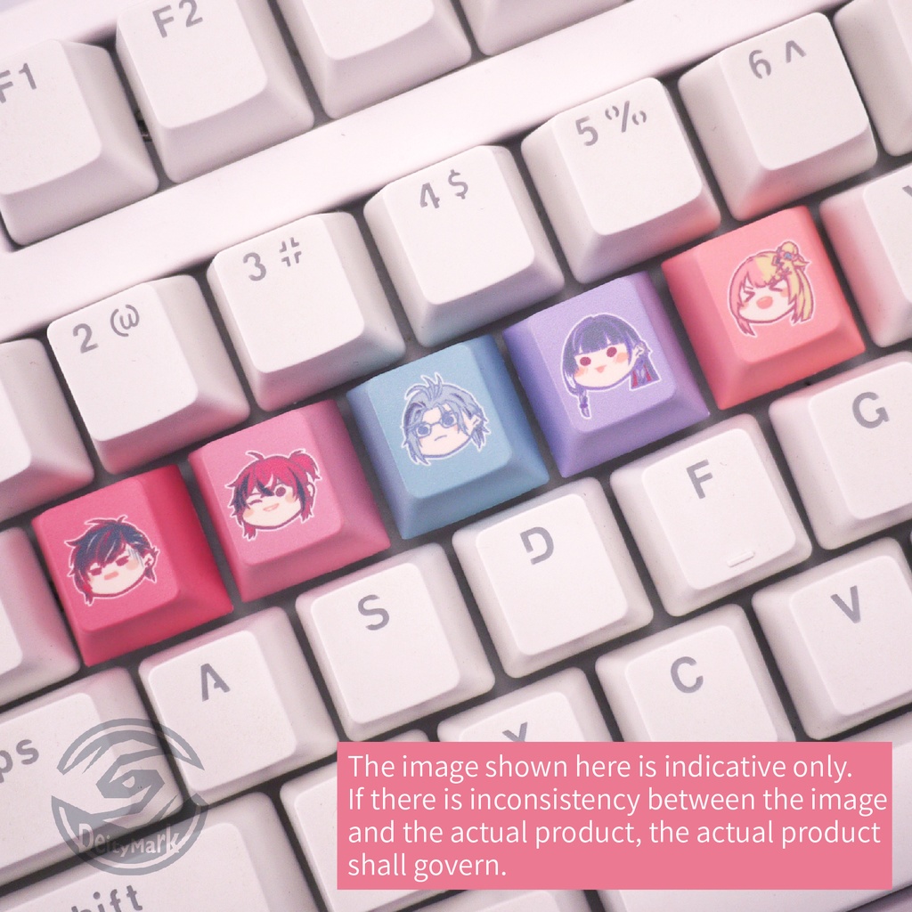 Deity Mark キーキャップ キーボード | 2434 にじさんじ Nijisanji EN7【非公式】