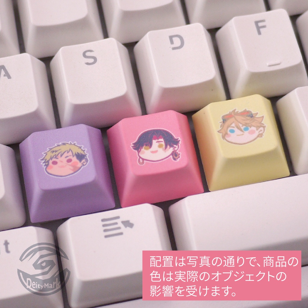 Deity Mark キーキャップ キーボード | 2434 にじさんじ Nijisanji EN8-9【非公式】