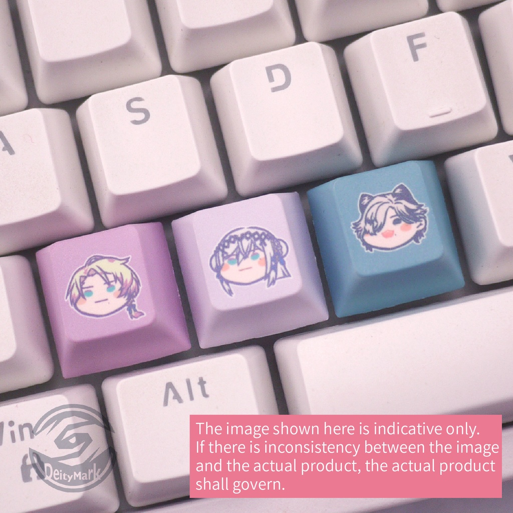 Deity Mark キーキャップ キーボード | 2434 にじさんじ Nijisanji EN8-9【非公式】