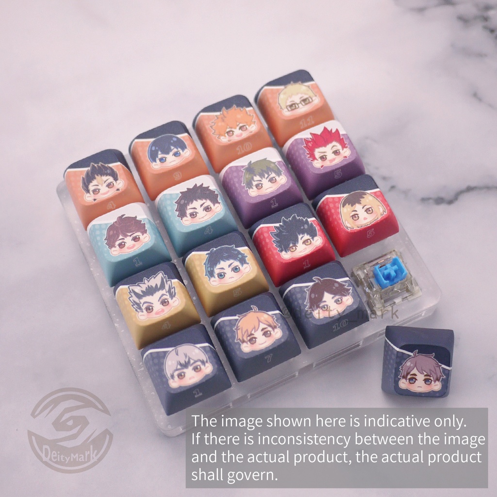 Deity Mark キーキャップ キーボード | ハイキュー!! 【非公式】