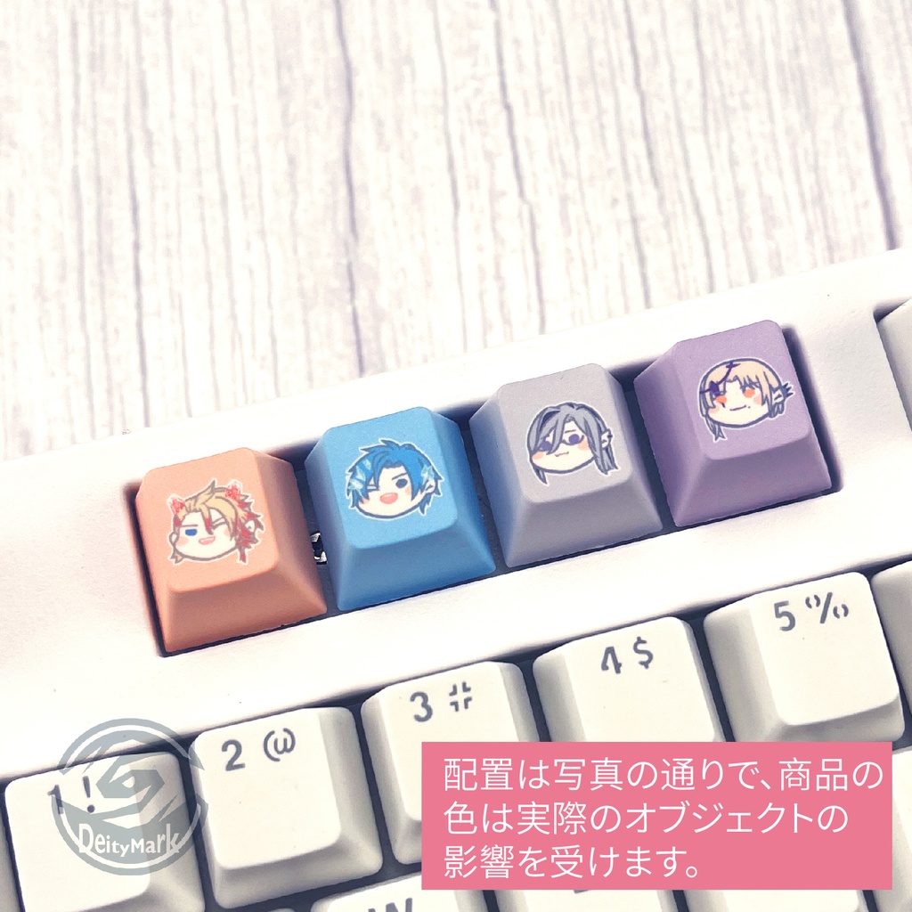 Deity Mark キーキャップ キーボード | ホロスターズ Holostars【非公式】