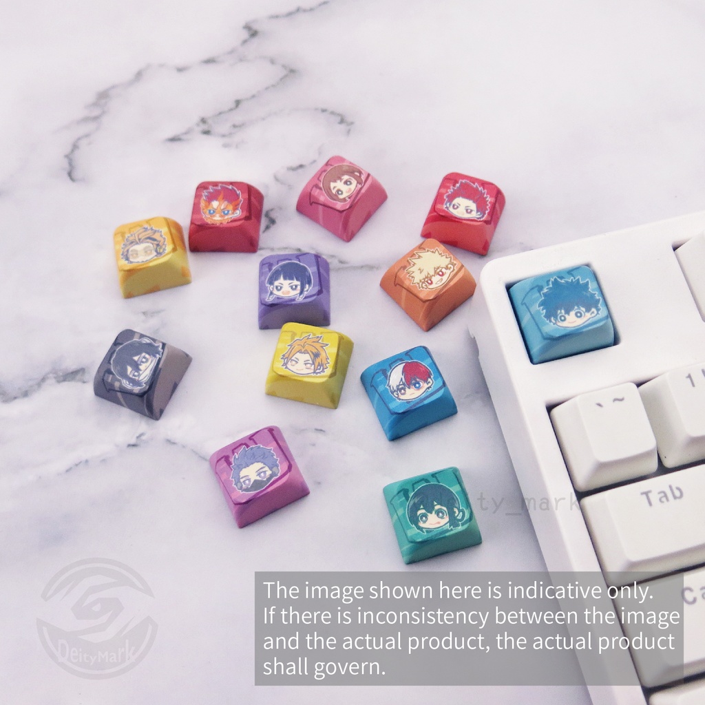 Deity Mark キーキャップ キーボード | 僕のヒーローアカデミア-大きな頭【非公式】