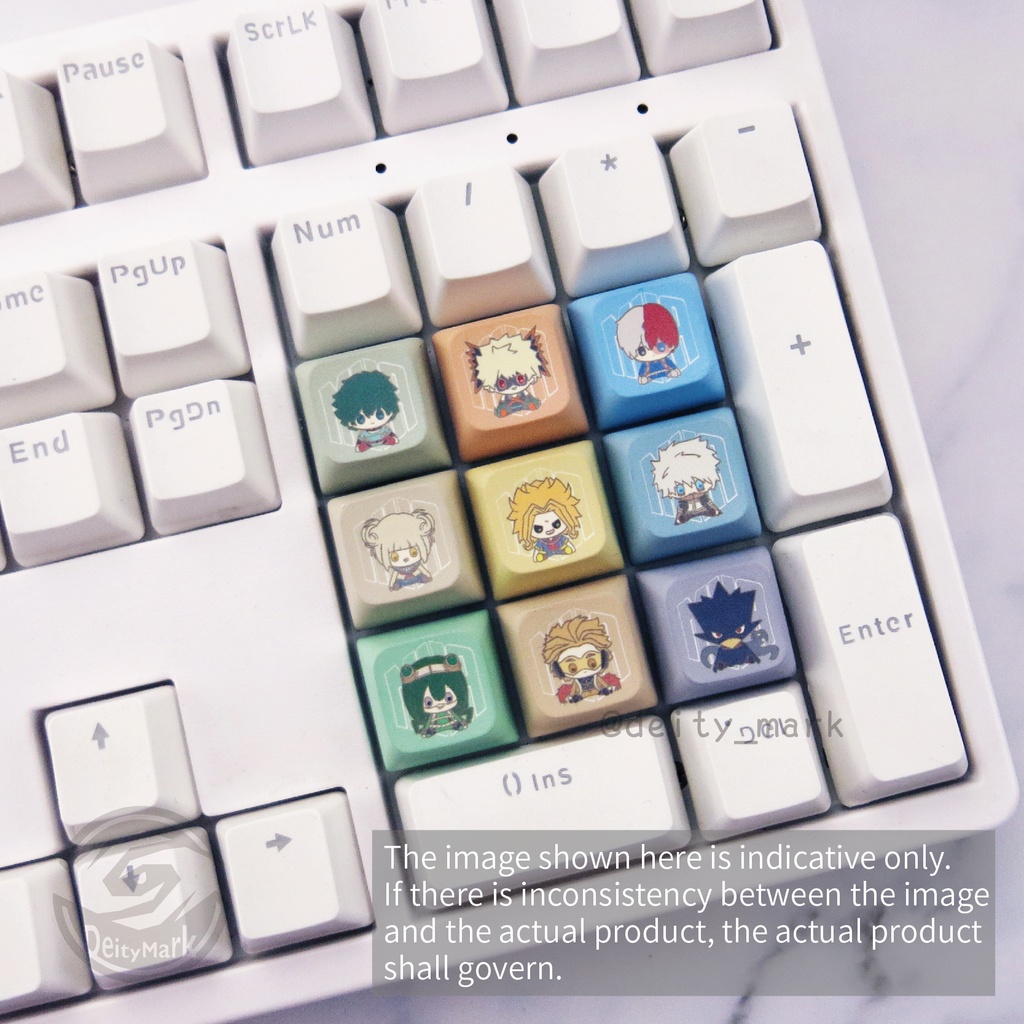 Deity Mark キーキャップ キーボード | 僕のヒーローアカデミア-全身【非公式】