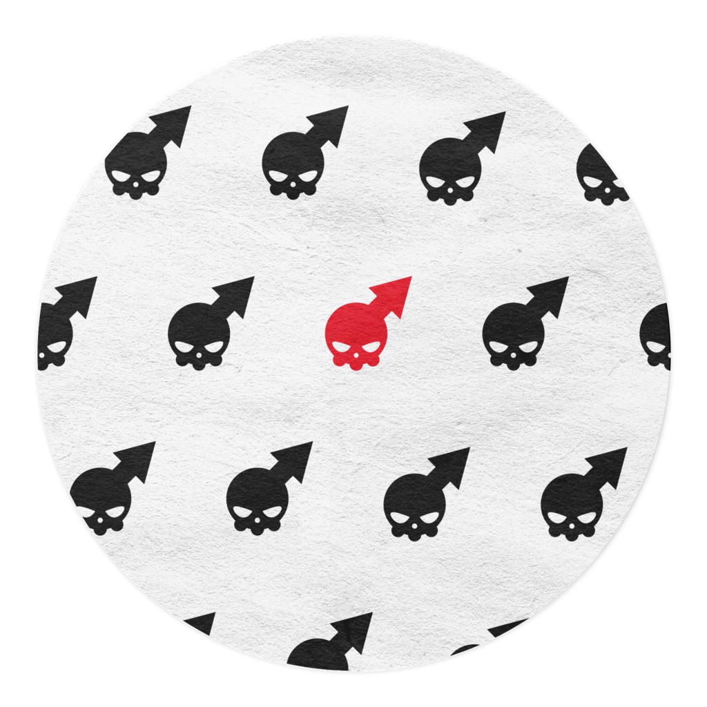 ドクロ♂テープ