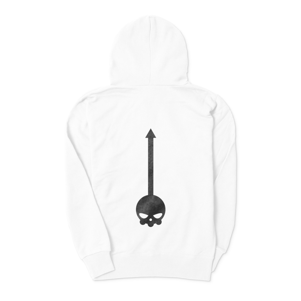 ドクロパーカー