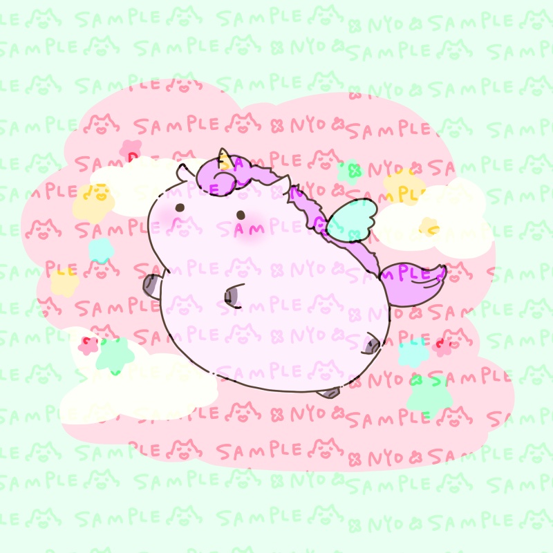 【商用利用OK】ぽてまる ゆにこーん