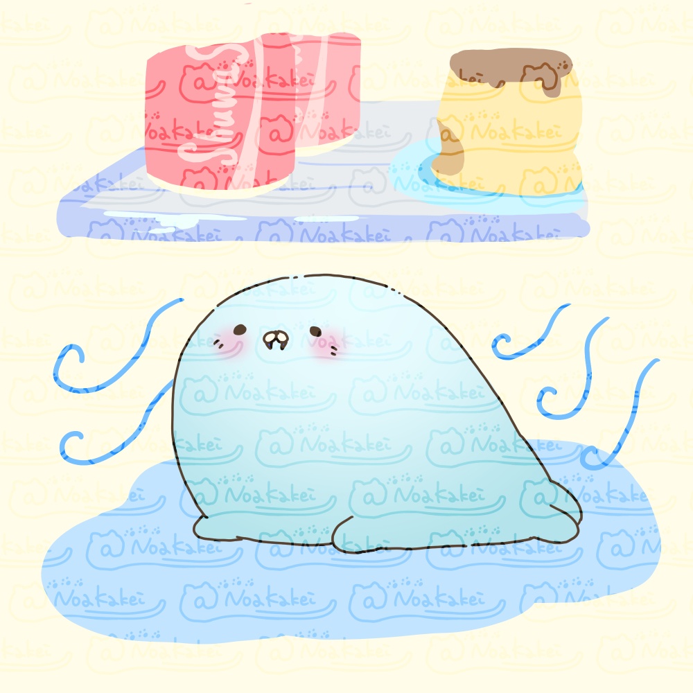 【商用利用OK】ぽてまる あざらし