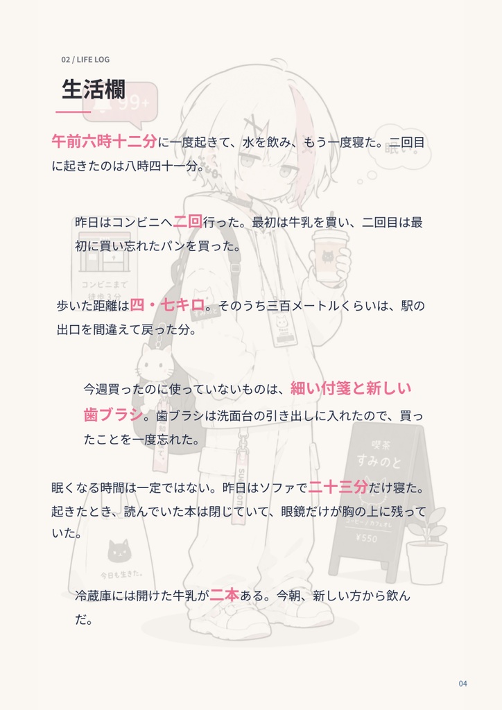 SUMINOTO LIFE LOG 00|生活、まだ途中。