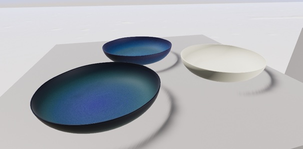 Free Kitchenware/Ceramics for VRChat/Unity: Plates, Bowls, Flower Pots