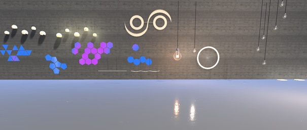Unity/VRChat Modern Light and Prop Set