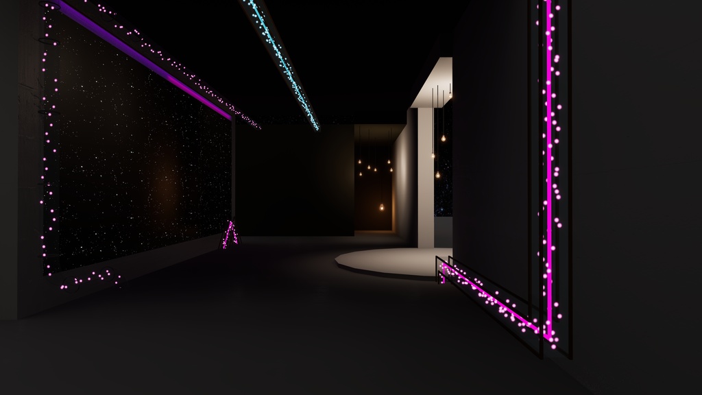 Unity/VRChat Modern Light and Prop Set