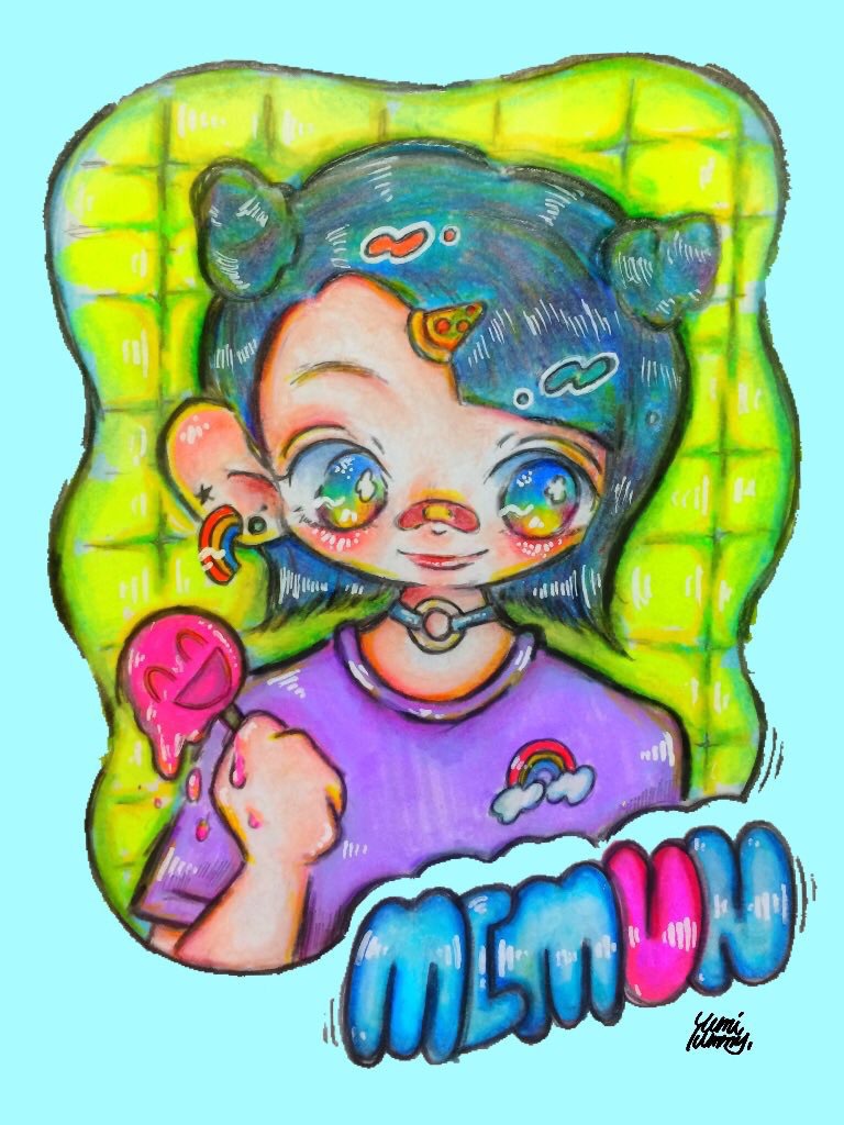 にがおえ( 手描き )