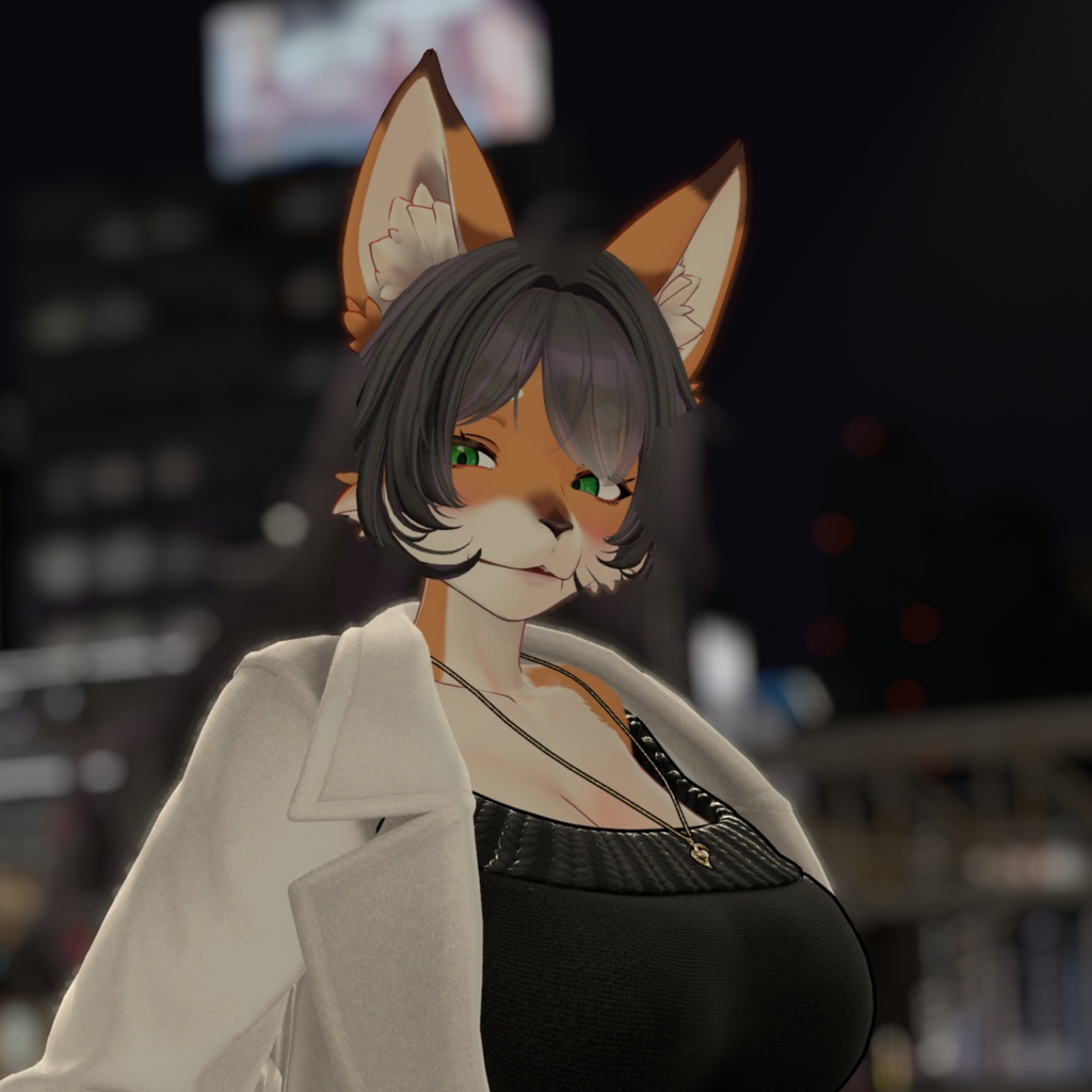 ケモノ改変用ヘッドパーツ「ミサト」