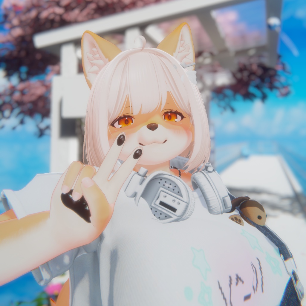 ケモノ改変用ヘッドパーツ「しばちゃん」