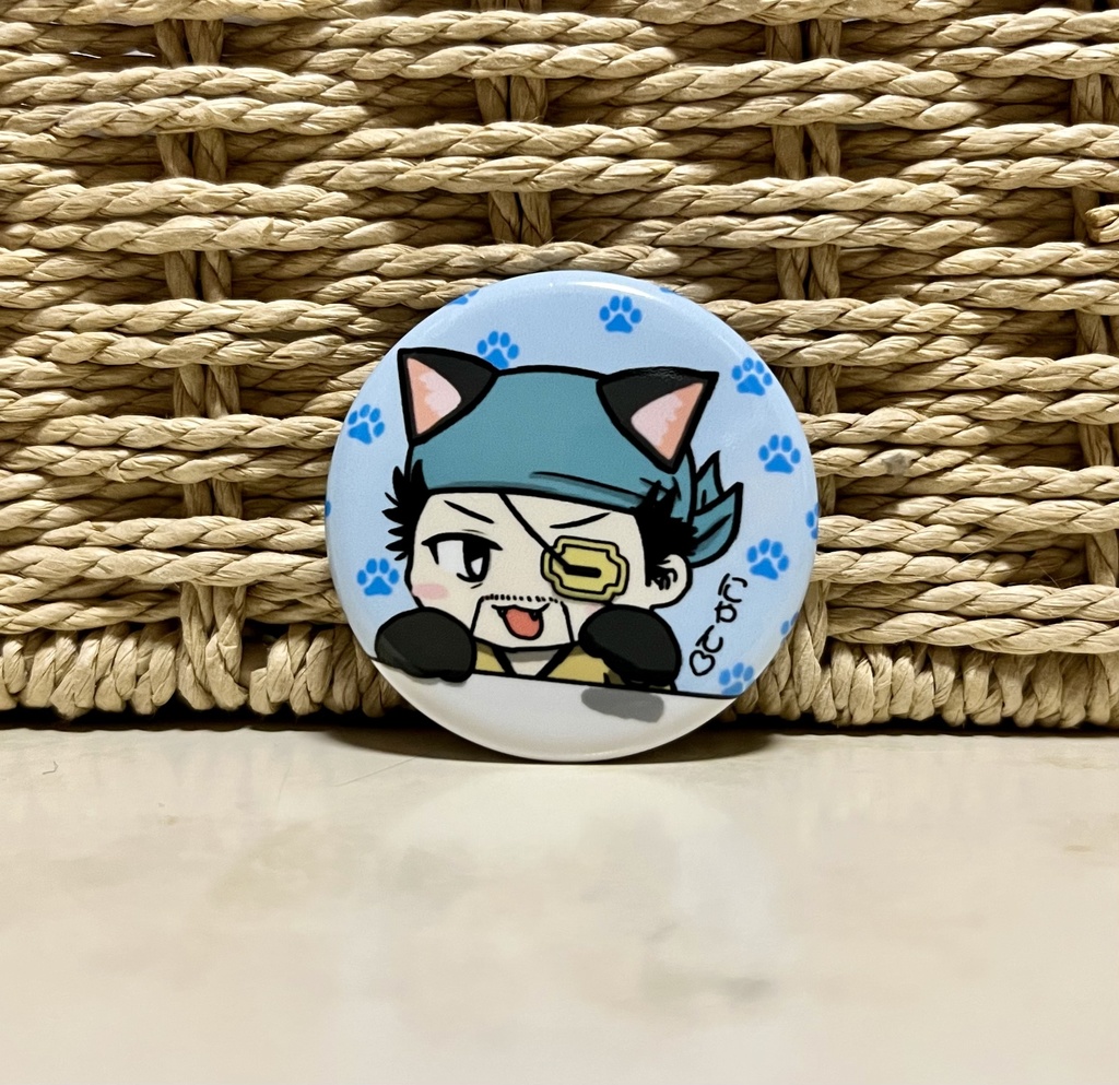 ミニ真島缶バッジ