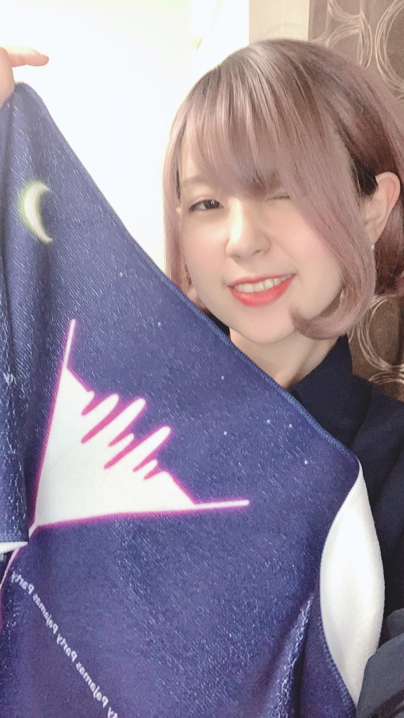 nigth time フェイスタオル