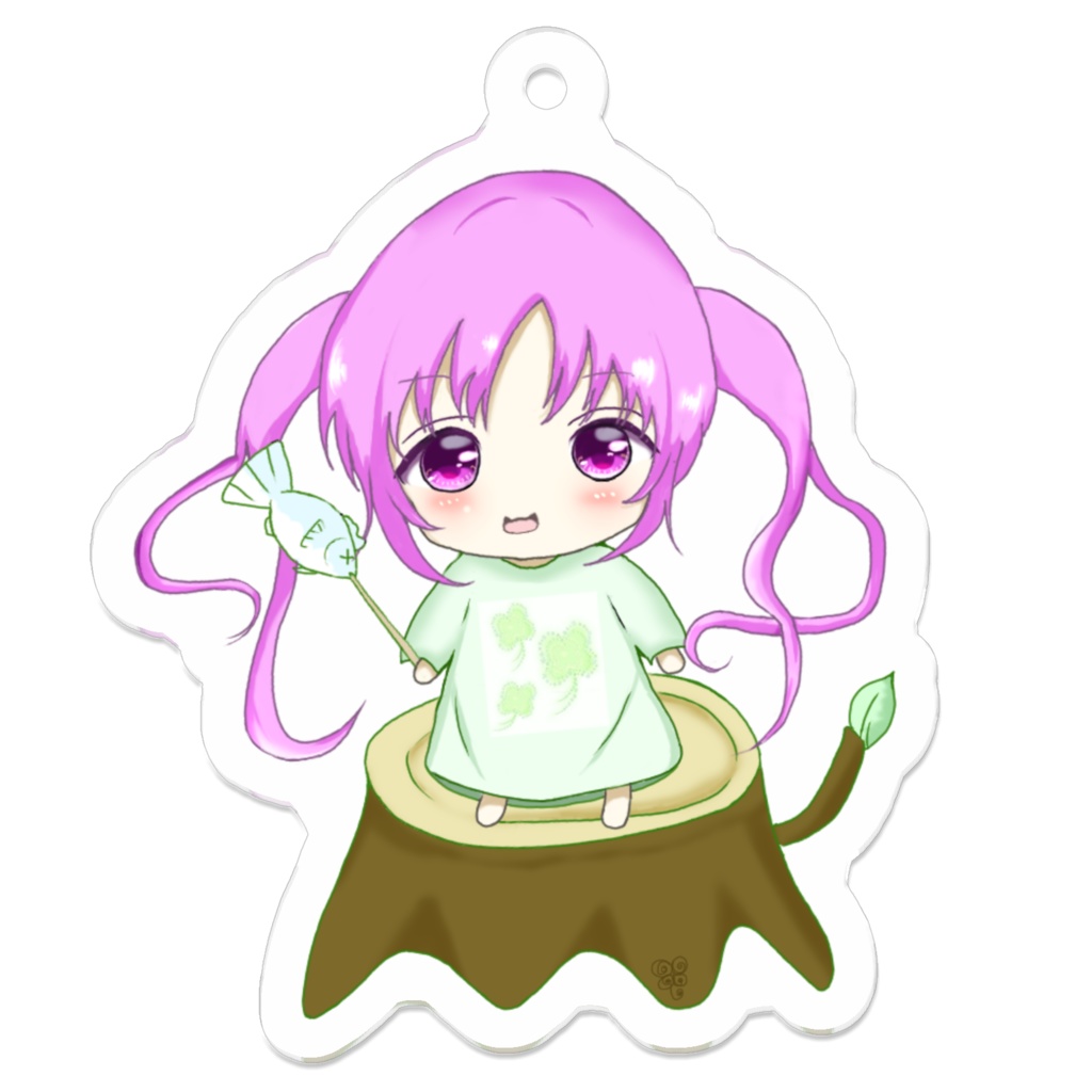 ゆきなちゃん　ミニキャラver アクリルキーホルダー